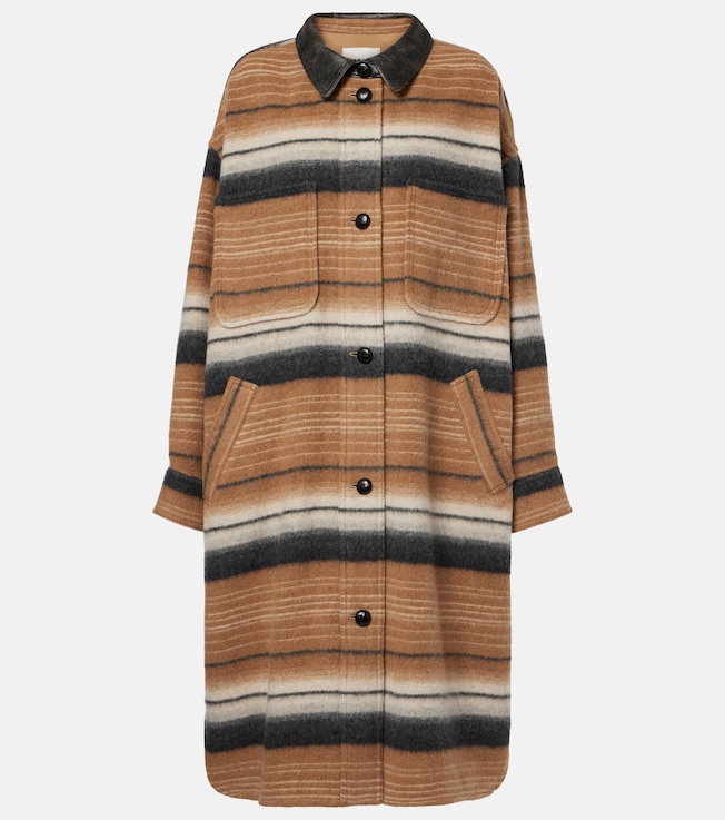 Djilaga wool-blend coat | Marant Etoile