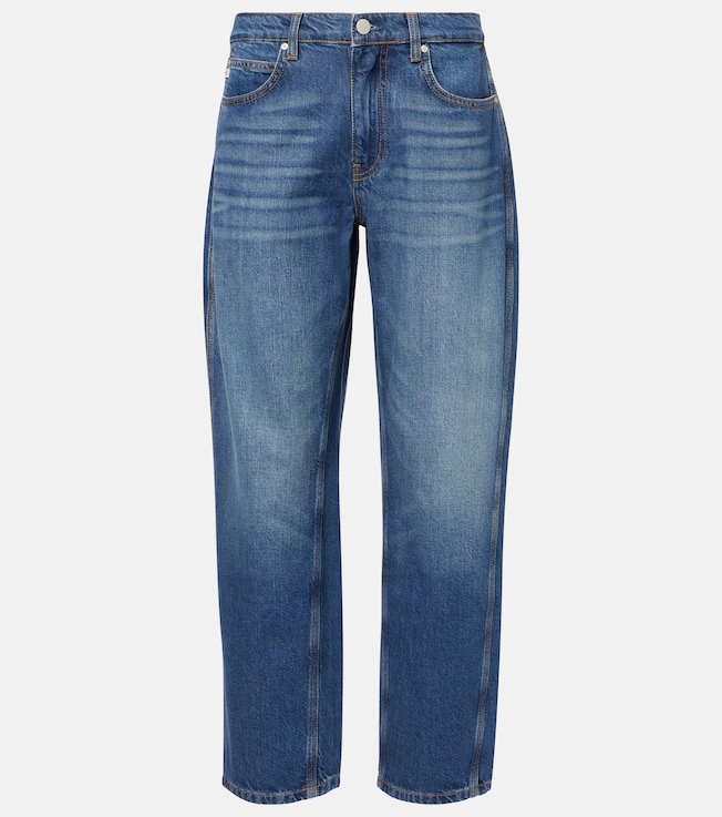 Le Mans high-rise cropped wide-leg jeans | AG Jeans