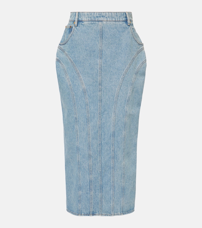 Denim midi skirt | Nina Ricci