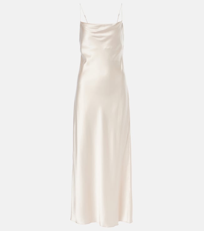 Sense of Shine silk-blend midi dress | Dorothee Schumacher