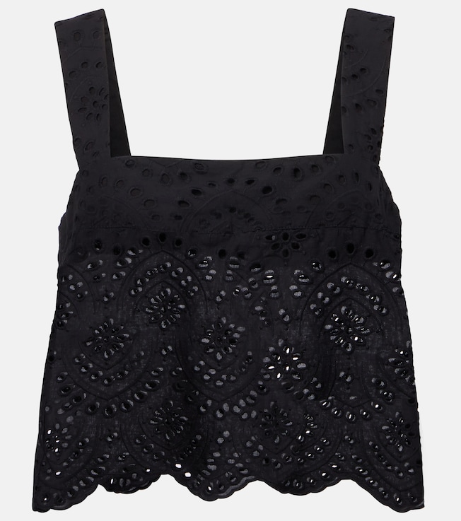 Noa broderie anglaise top | Poupette St Barth