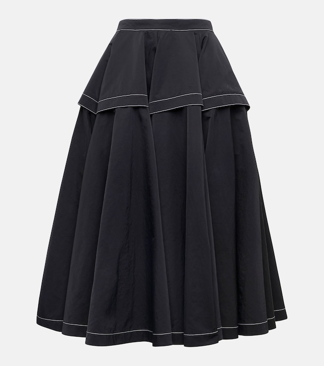 Pleated midi skirt | Bottega Veneta