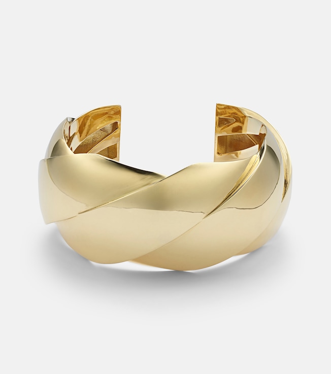 Blaze 18kt gold cuff bracelet | Ileana Makri