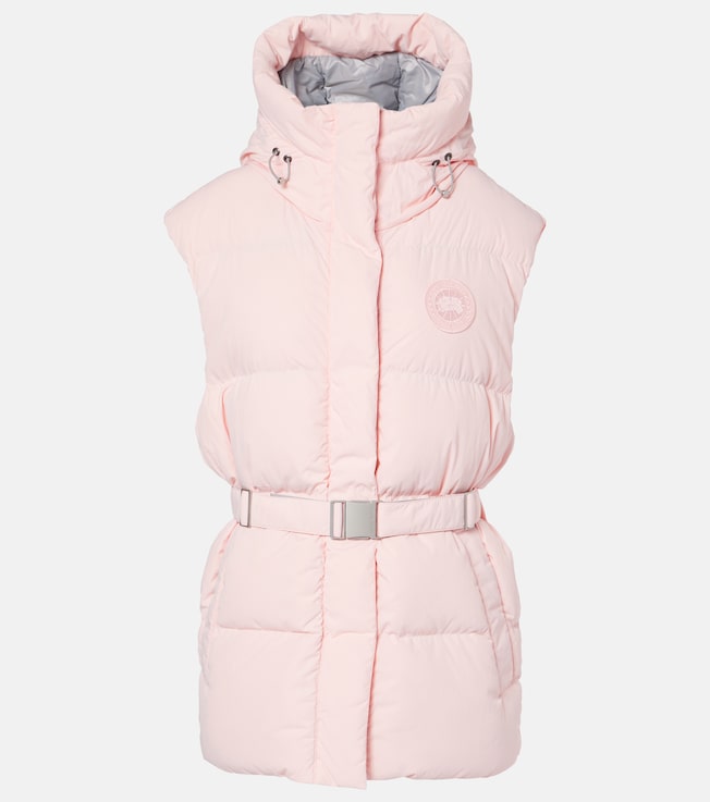 Rayla belted down vest | Canada Goose