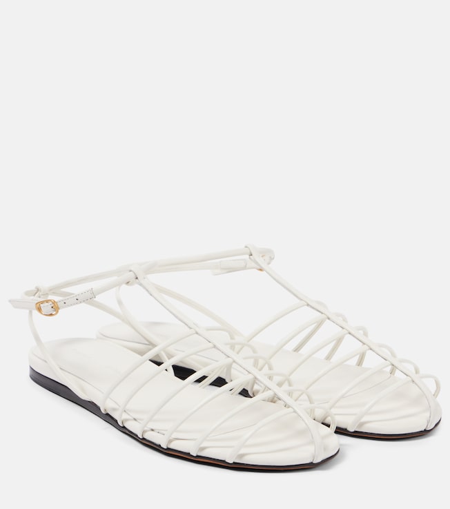 Tee Cage leather fisherman sandals | Proenza Schouler
