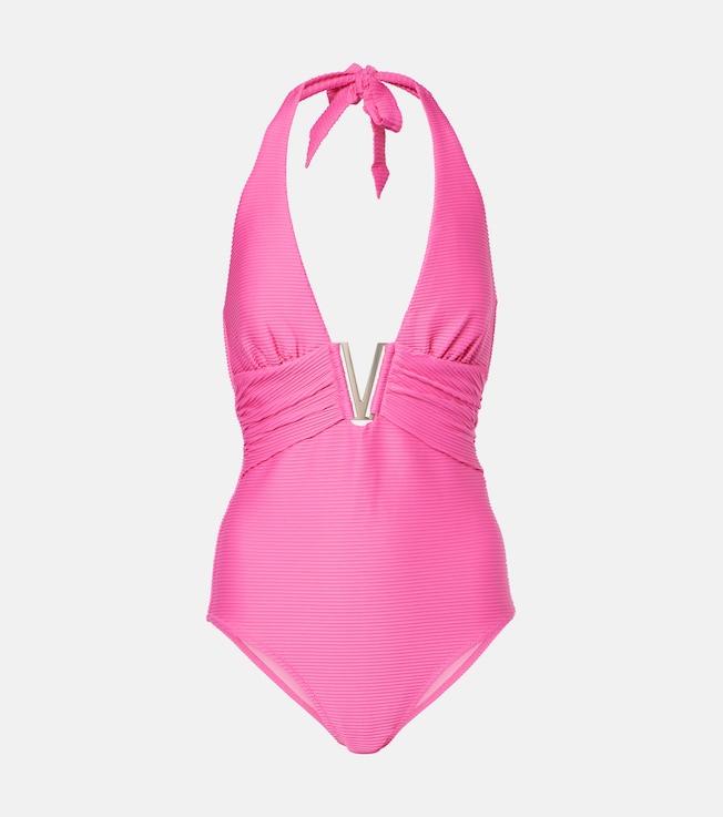 Tulum halterneck swimsuit | Heidi Klein