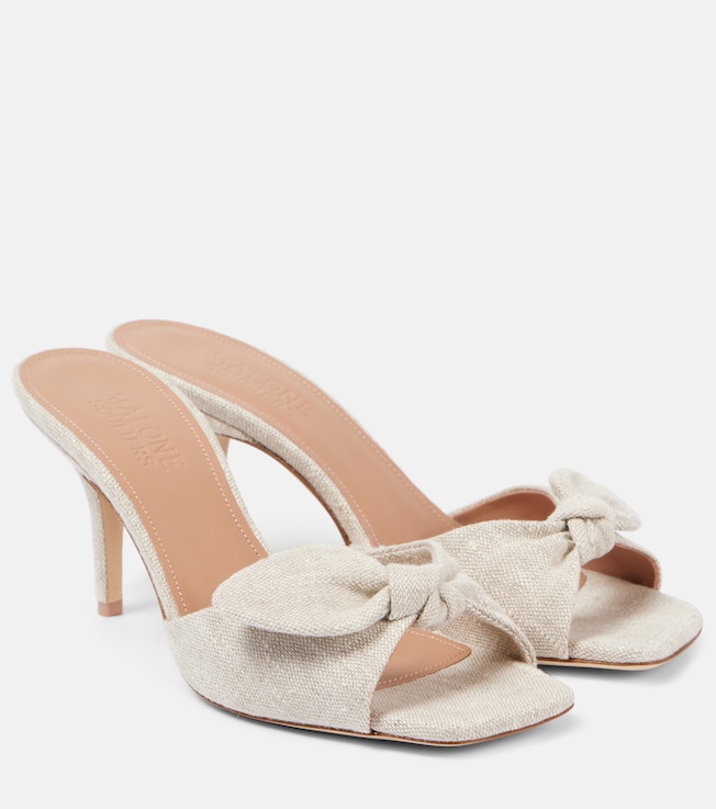 Vargas 70 canvas mules | Malone Souliers