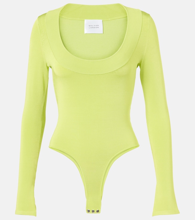 Sasha jersey bodysuit | Galvan