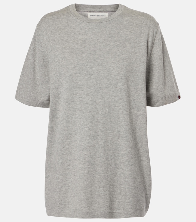 N°394 James cotton and cashmere T-shirt | Extreme Cashmere