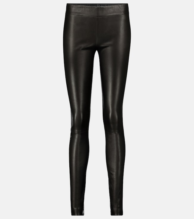 Moto leather leggings | The Row