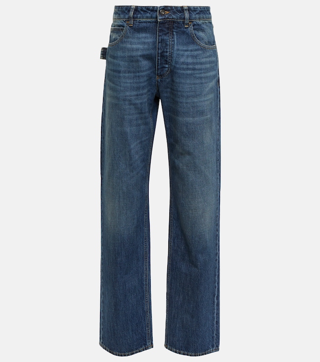 High-rise straight jeans | Bottega Veneta
