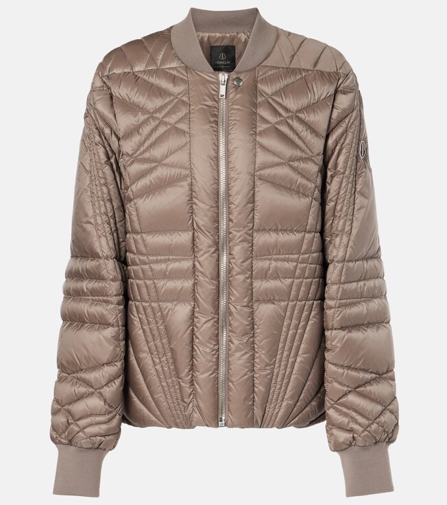 x Rick Owens Megapenta down jacket | Moncler Genius