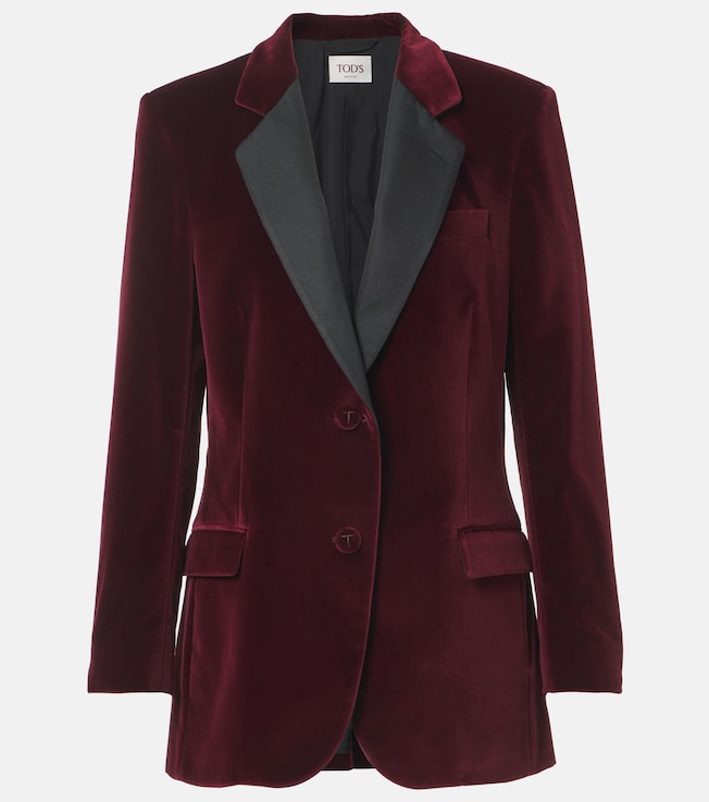 Cotton velvet blazer | Tod's