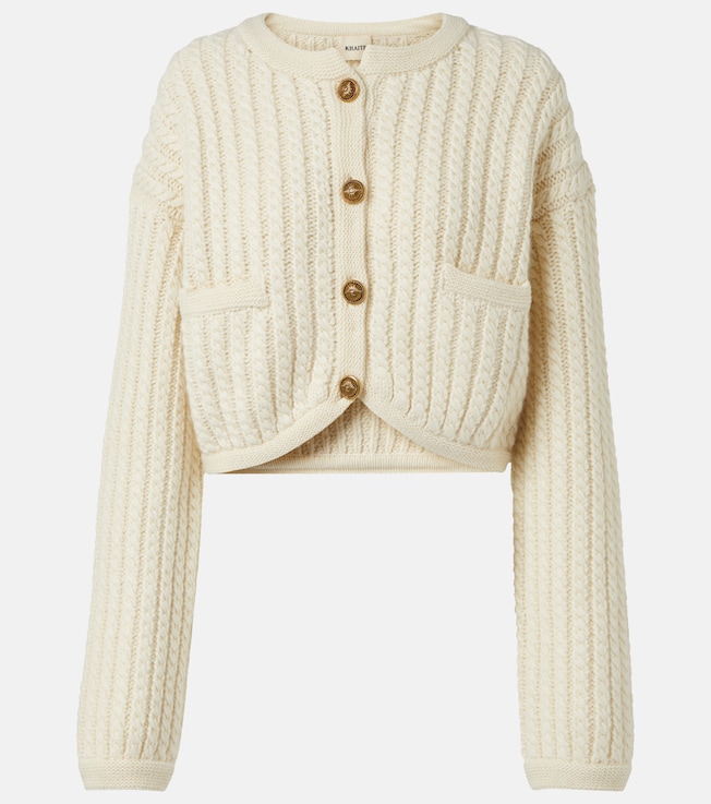 Balser cashmere and mohair cardigan | Khaite
