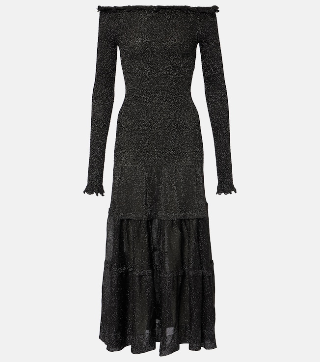 Polly off-shoulder jersey maxi dress | Altuzarra
