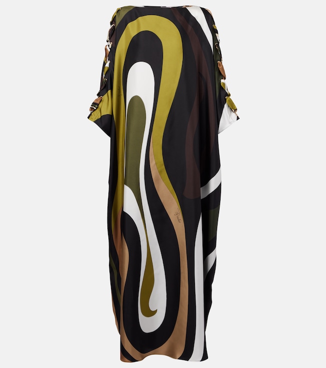 Marmo silk twill kaftan | Pucci