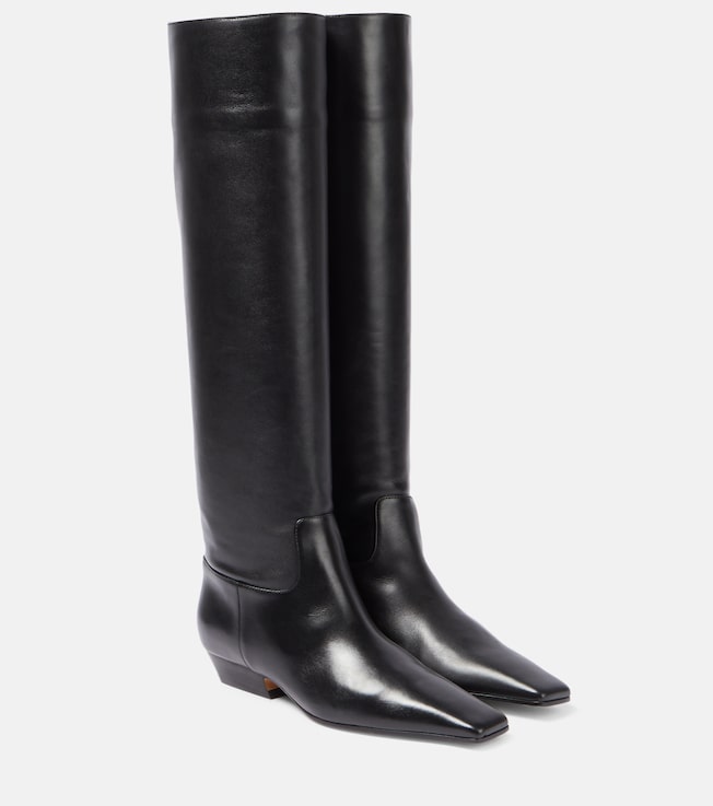 Marfa leather knee-high boots | Khaite