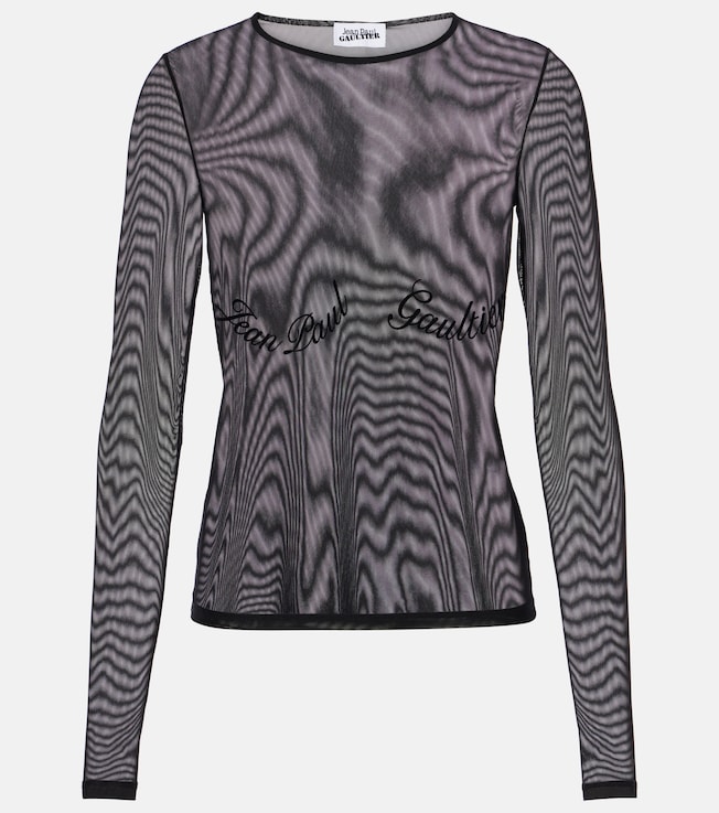 Sheer mesh top | Jean Paul Gaultier