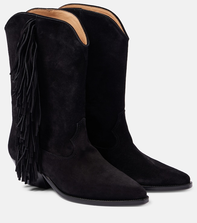 Duerto fringed suede cowboy boots | Isabel Marant
