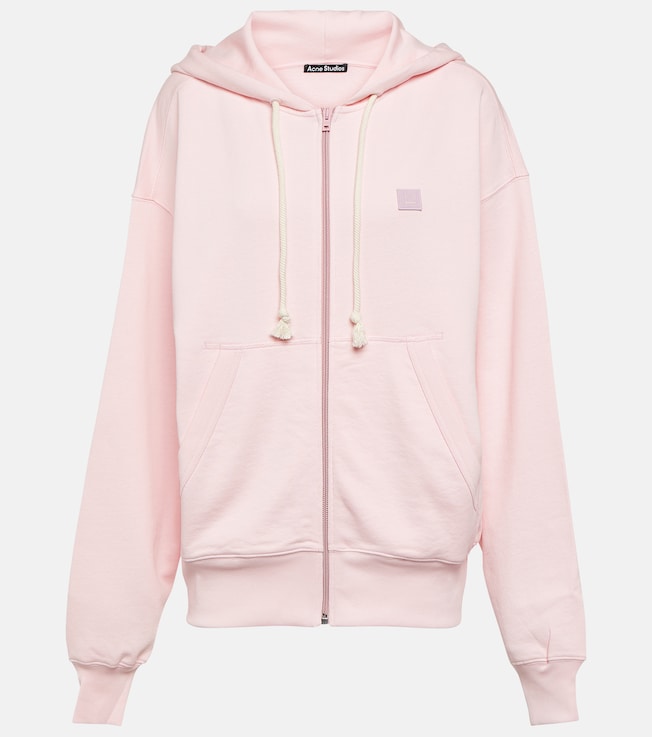 Cotton fleece hoodie | Acne Studios