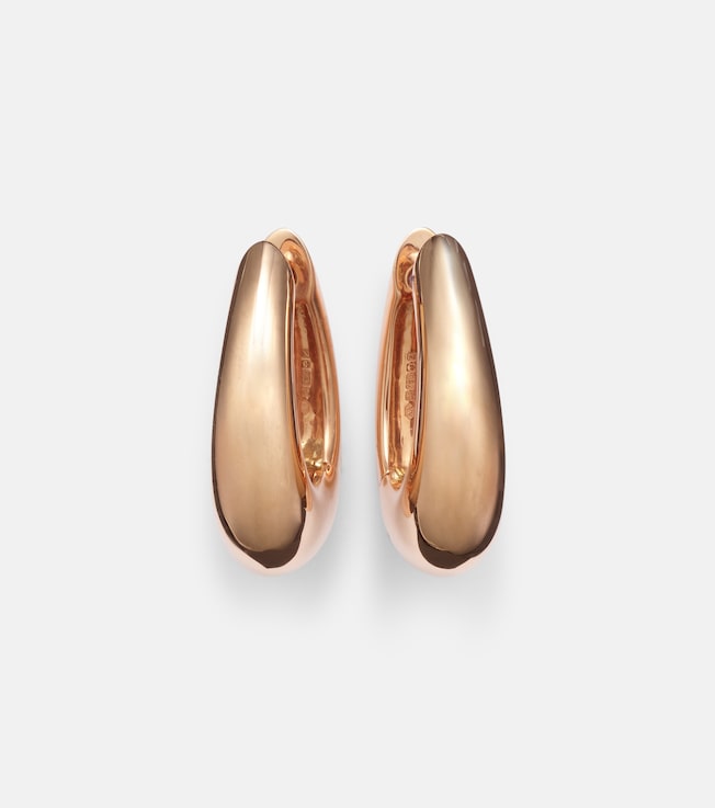 Chakra Icon 18kt rose gold earrings | Ananya