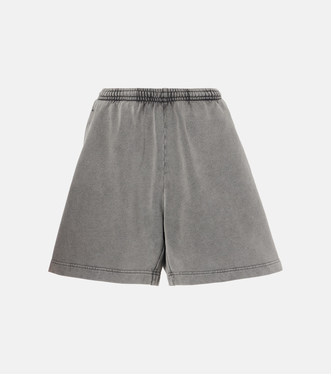 Mid-rise cotton shorts | Acne Studios