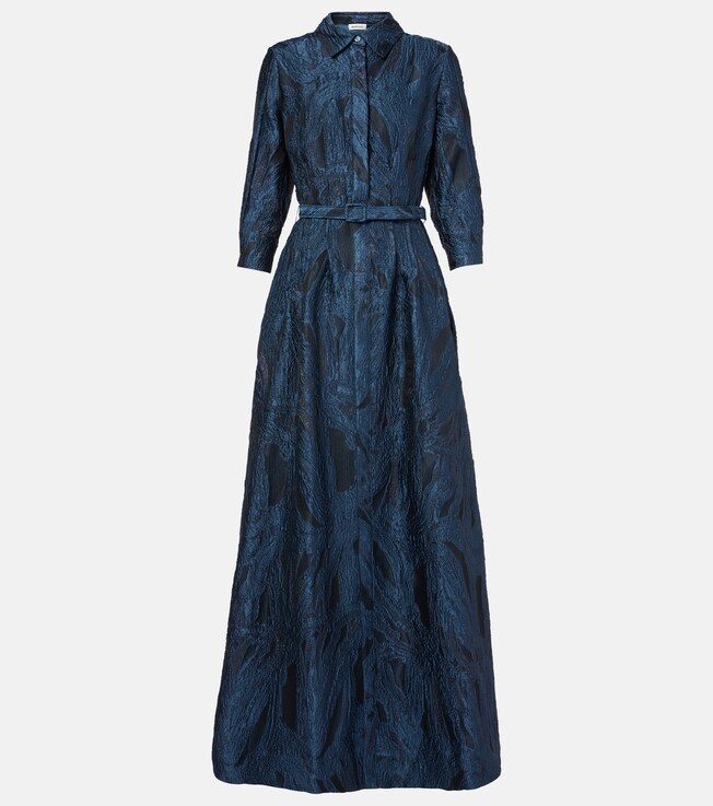 Courtney jacquard gown | Simkhai
