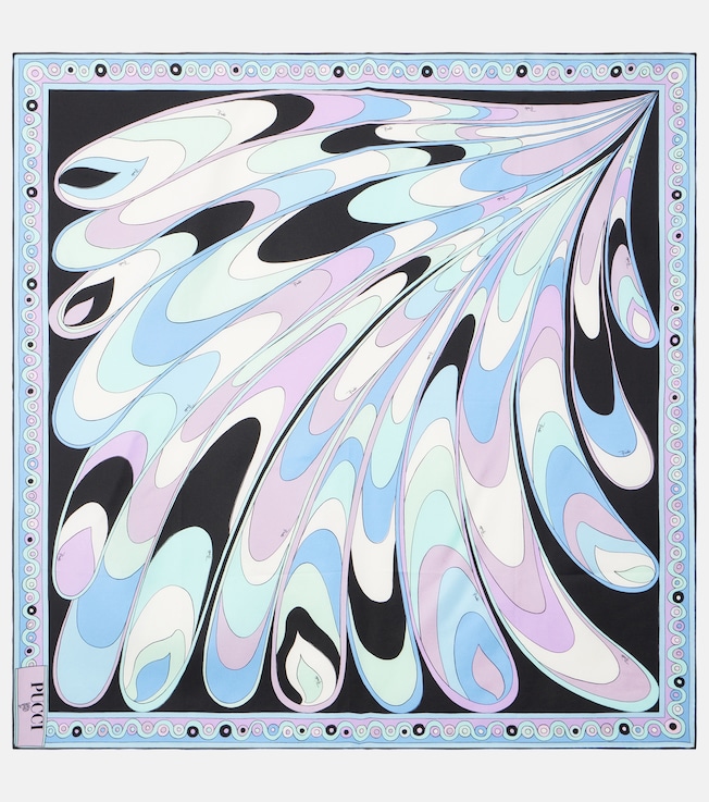Foulard silk twill scarf | Pucci