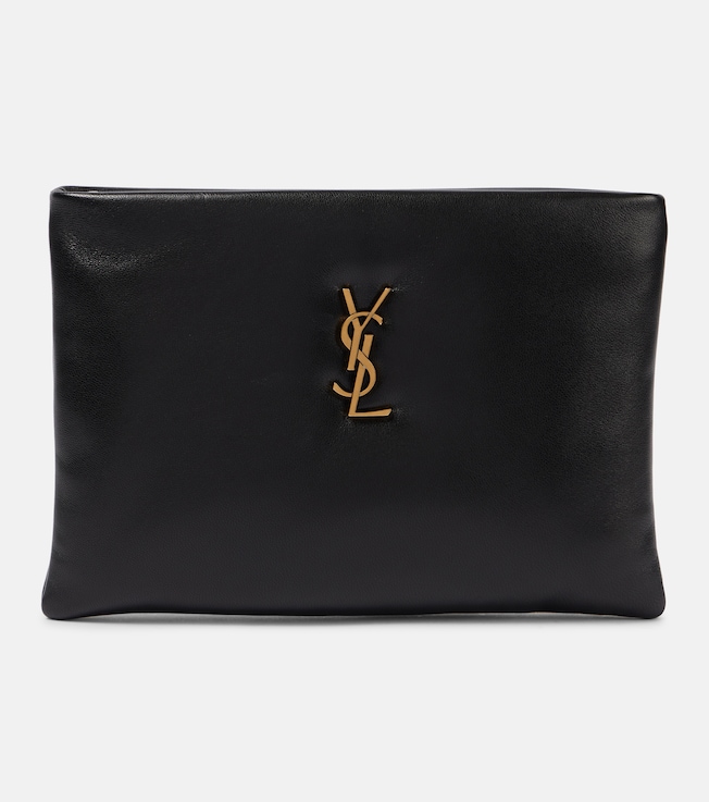 Calypso Small leather pouch | Saint Laurent