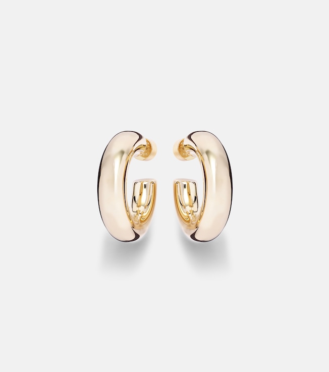 Jamma 10kt gold-plated hoop earrings | Jennifer Fisher