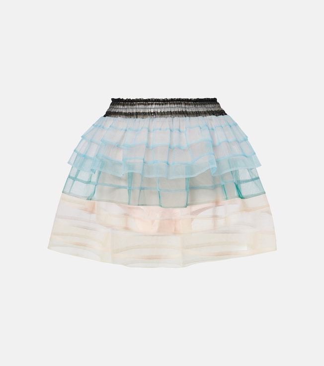 Striped tulle miniskirt | Susan Fang