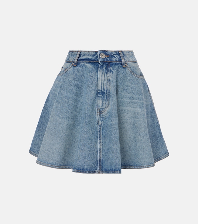 Denim miniskirt | Ami Paris