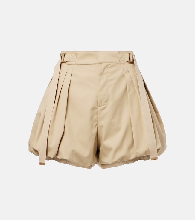 Cotton gabardine shorts | Chloé