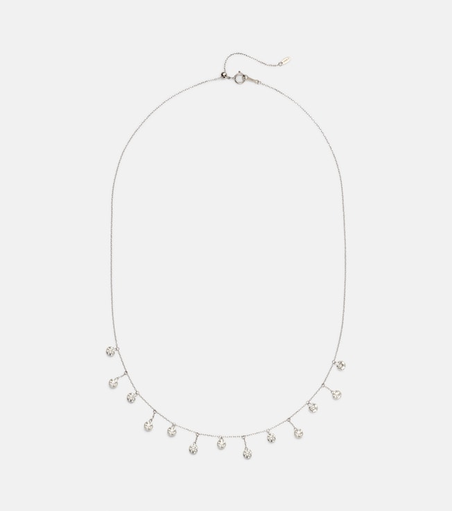 Danaé 18kt white gold necklace with diamonds | Persée