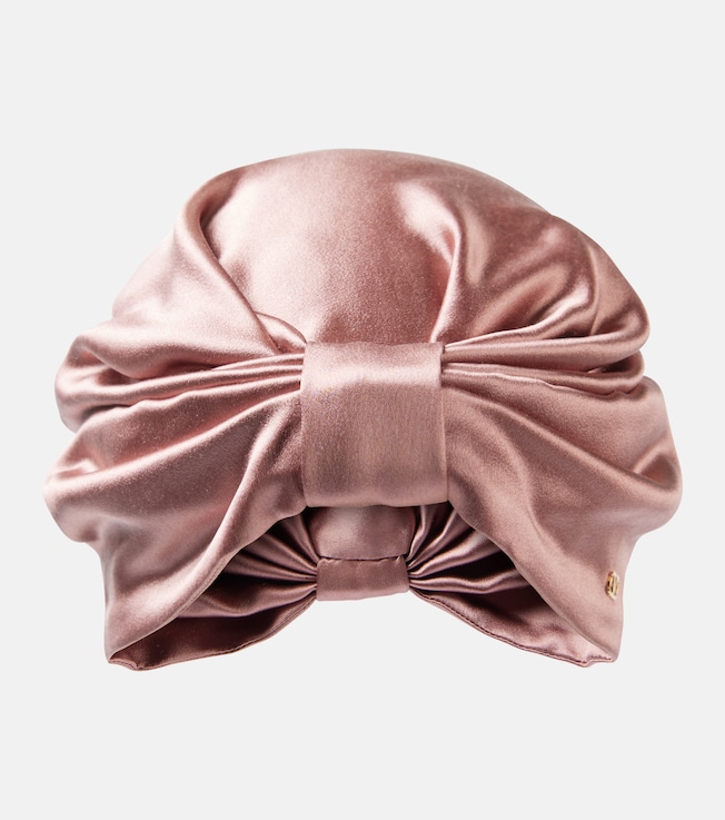 Silk satin head wrap | Valentino