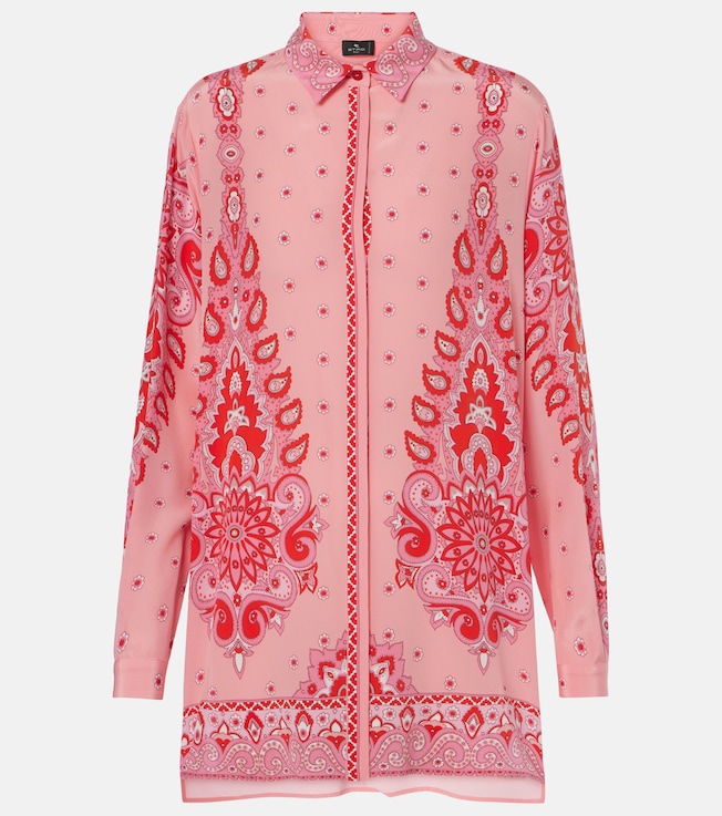 Printed silk shirt | Etro