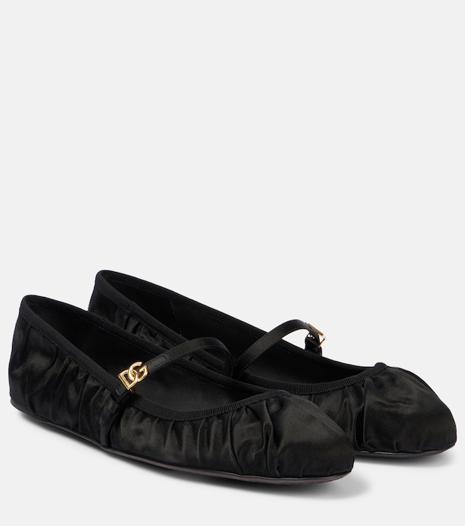 DG satin ballet flats | Dolce&Gabbana