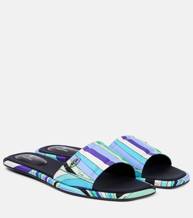 Iride twill thong sandals | Pucci