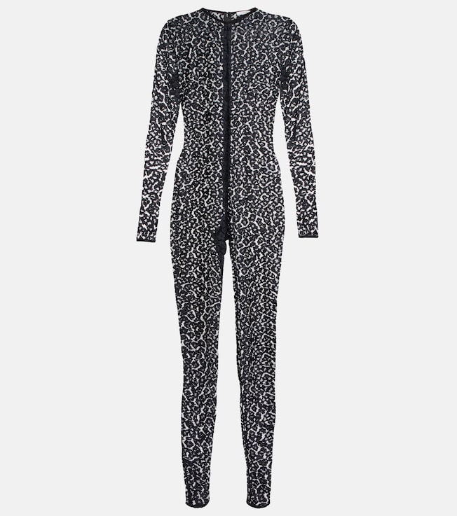 Leopard-effect jumpsuit | Alaïa