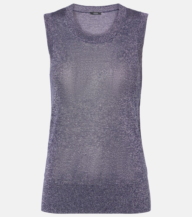 Lamé tank top | Joseph