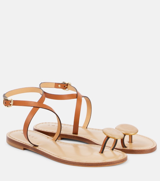 Kigali embellished leather sandals | Amanu