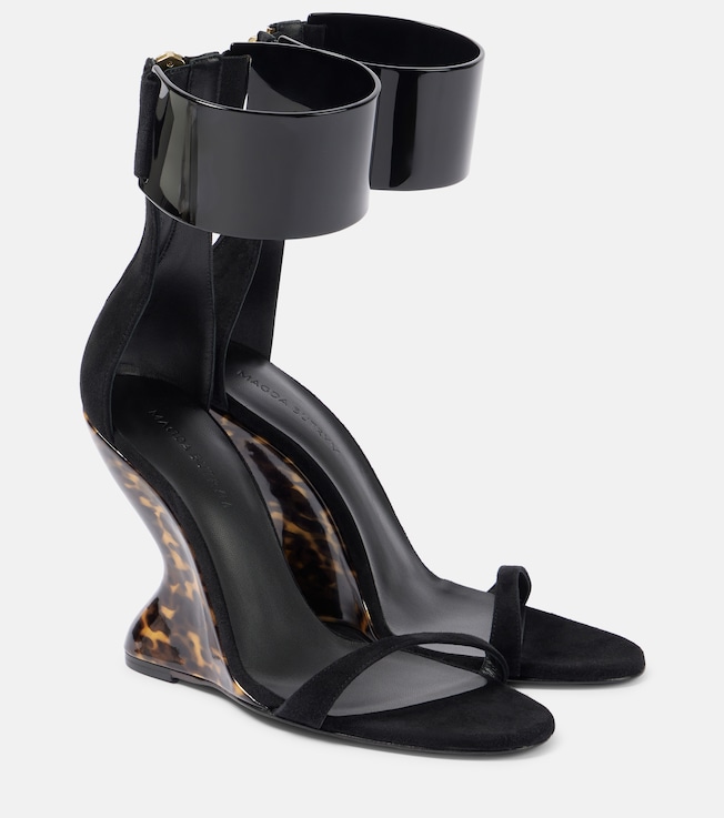 Leather wedge sandals | Magda Butrym