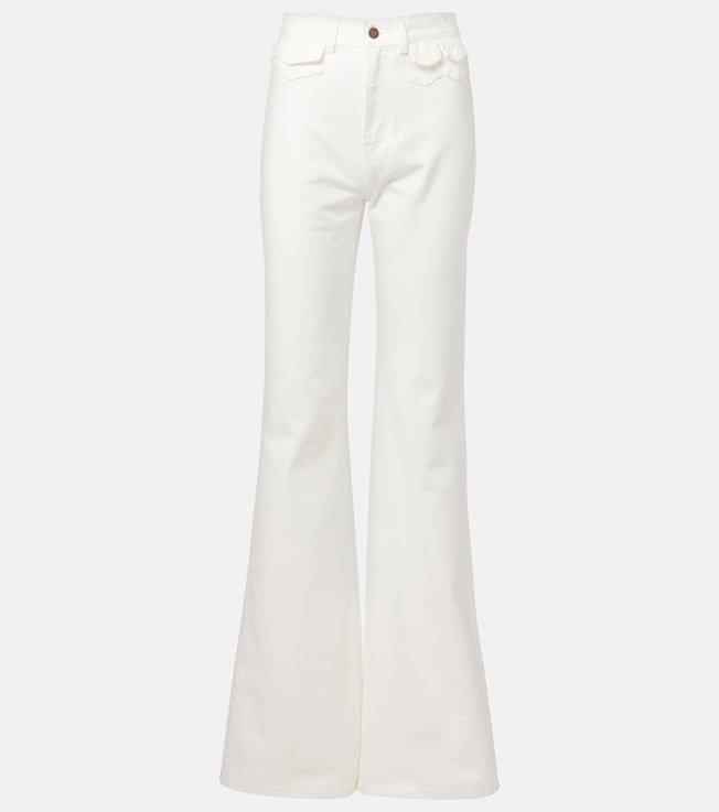 High-rise flared jeans | Chloé