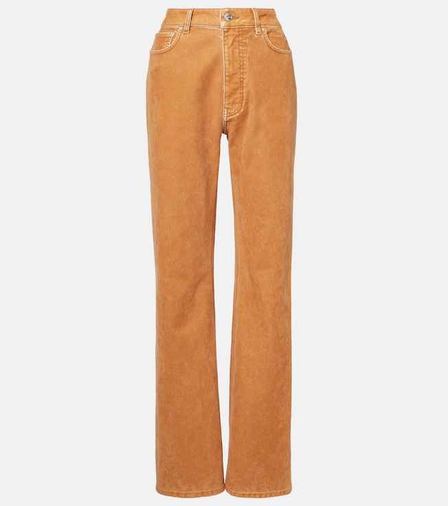 High-rise straight jeans | Rabanne