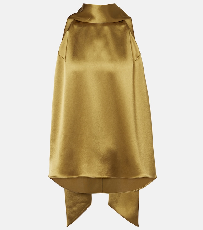 Sienna satin top | Galvan