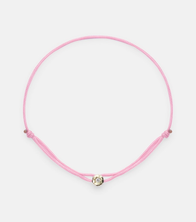 Parachute Nesting Gem 18kt gold bracelet with diamond | Octavia Elizabeth