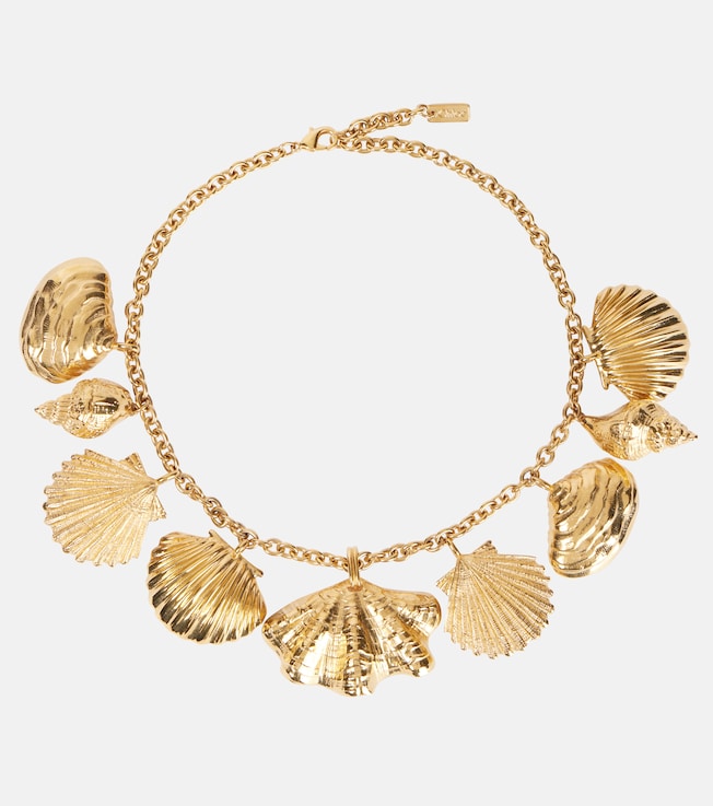 Shell charm necklace | Chloé