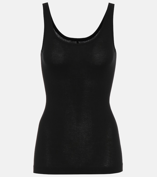 Cotton-blend tank top | Vince
