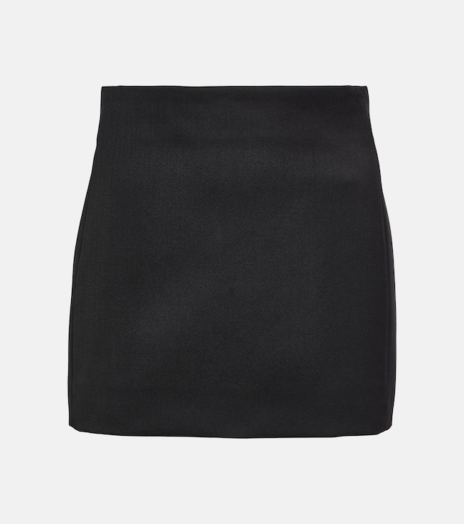 Wool miniskirt | Wardrobe.NYC