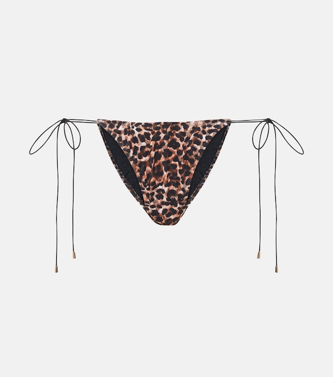 Liv leopard-print bikini bottoms | Bananhot
